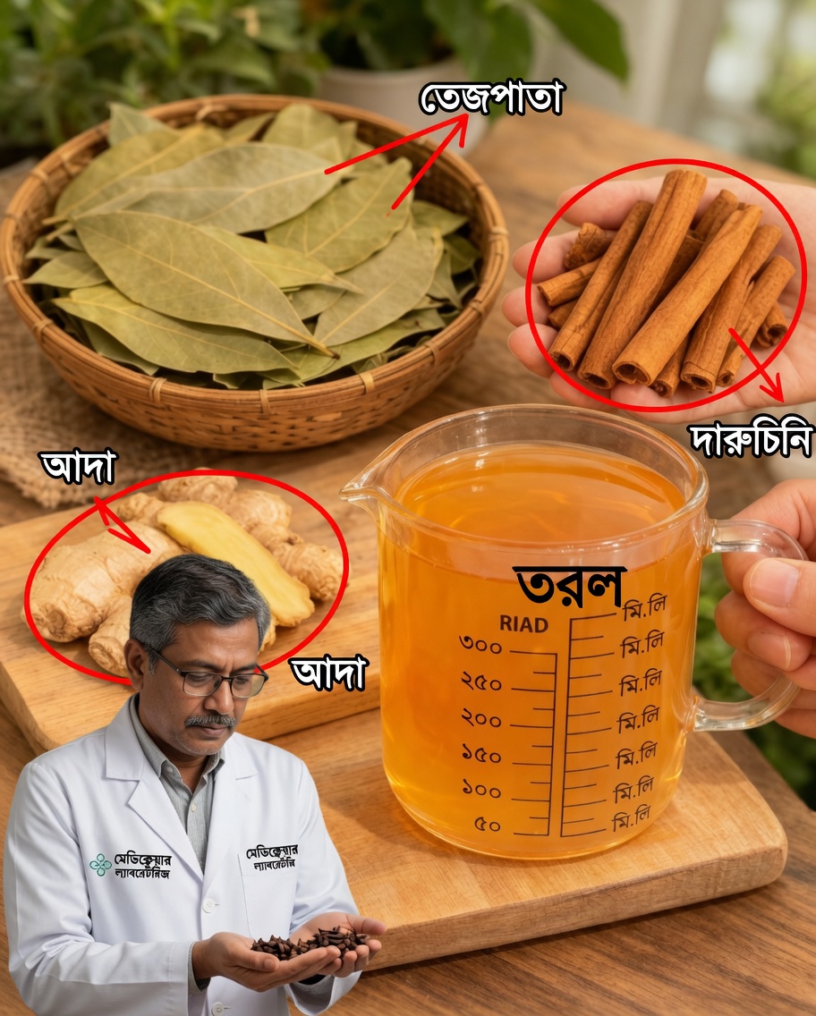 আদা, তেজপাতা, দারুচিনি ও লবঙ্গের চায়ের শান্তিদায়ক শক্তি আবিষ্কার করুন