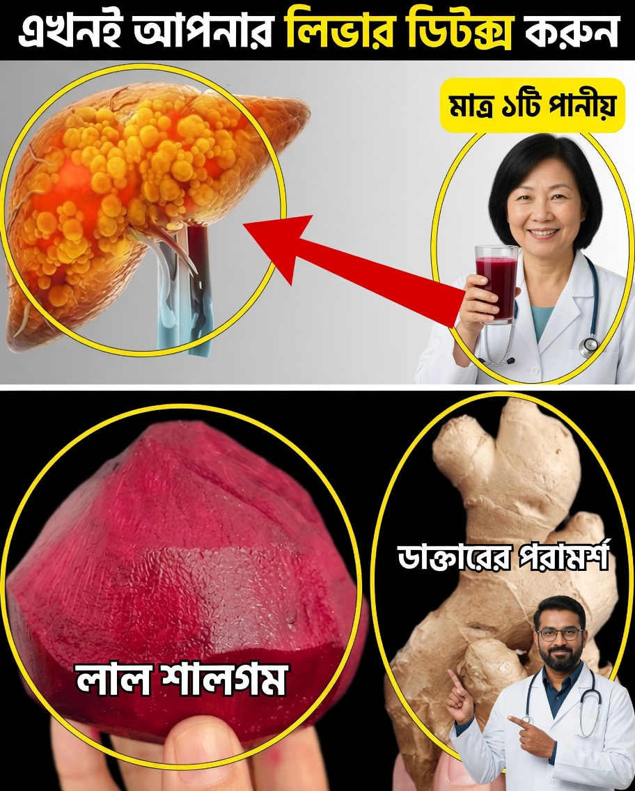 প্রাকৃতিক লিভার ও রক্তনালী পরিষ্কার: ৪টি শক্তিশালী উপাদান যা আপনার শরীরকে পরিবর্তন করে