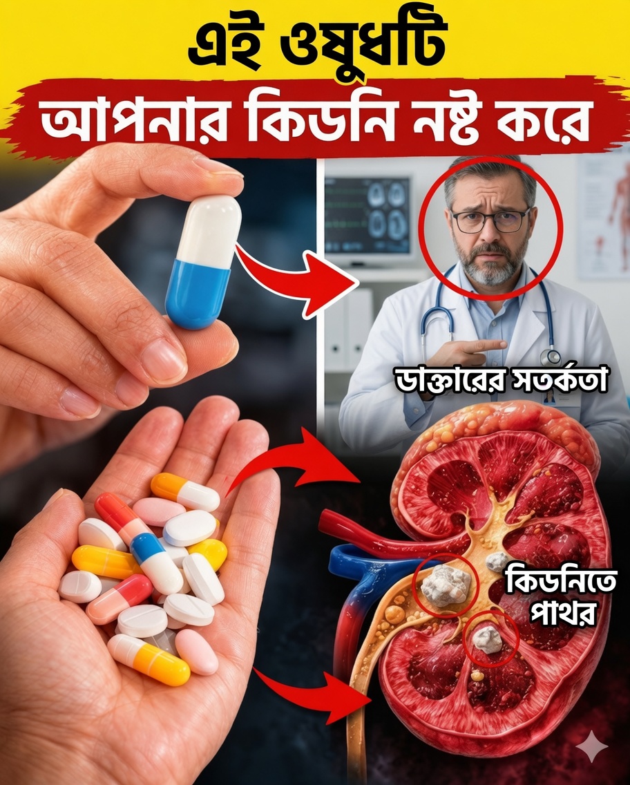 ৮টি ওষুধ যা আপনার কিডনি ক্ষতিগ্রস্ত করতে পারে: দেরি হওয়ার আগেই নিজেকে রক্ষা করুন