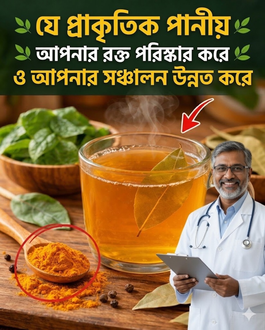রক্তকে প্রাকৃতিকভাবে পরিশোধনের জন্য পুদিনা, হলুদ ও তেজপাতার চায়ের কোমল শক্তি আবিষ্কার করুন