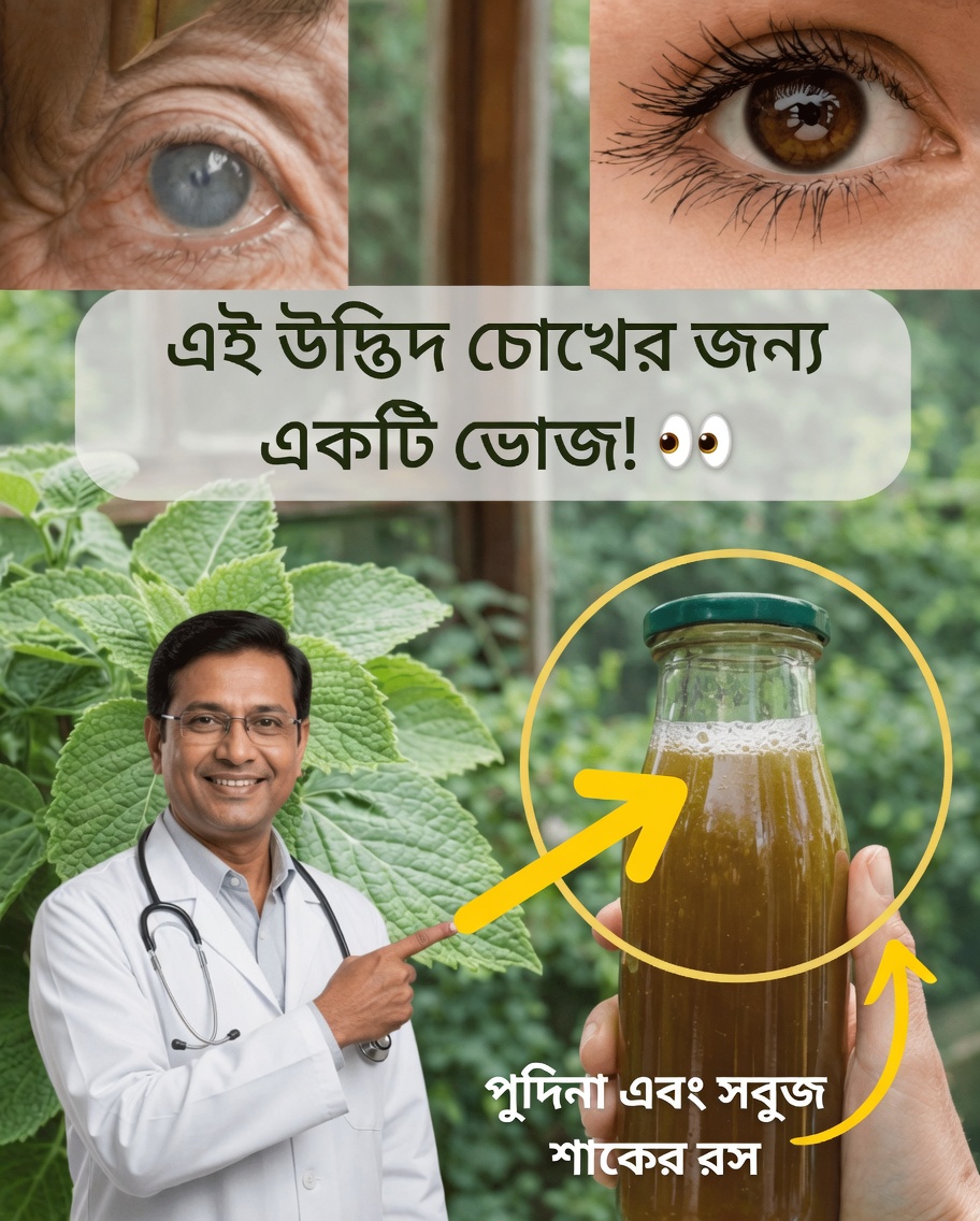 আপনার চোখের আরাম ও দৈনন্দিন দৃষ্টিশক্তিকে সহায়তা করার একটি প্রাকৃতিক ও সহজ উপায় আবিষ্কার করুন