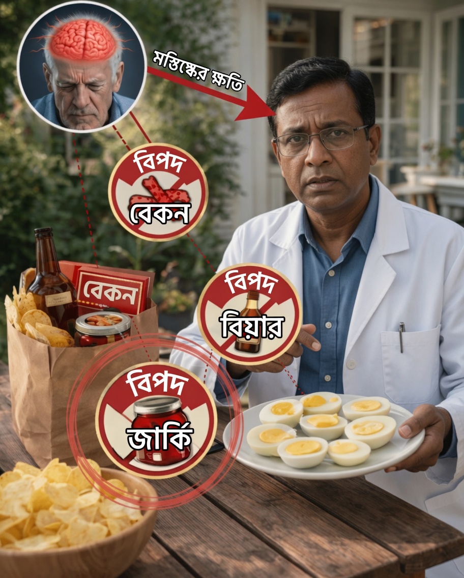 ৬০ বছরের বেশি বয়সী মানুষদের কেন কিছু সাধারণ খাবারের সঙ্গে ডিম একসঙ্গে খাওয়ার ক্ষেত্রে সতর্ক থাকা উচিত