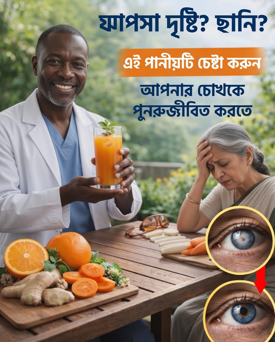 কীভাবে একটি সহজ ঘরোয়া জুস দিয়ে প্রাকৃতিকভাবে আপনার চোখের স্বাস্থ্যে সহায়তা করবেন