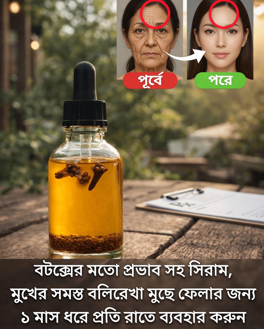 ঘুমানোর আগে মাত্র ৪ ফোঁটা: আরও মসৃণ ত্বকের জন্য একটি সহজ ঘরোয়া নাইট সিরাম