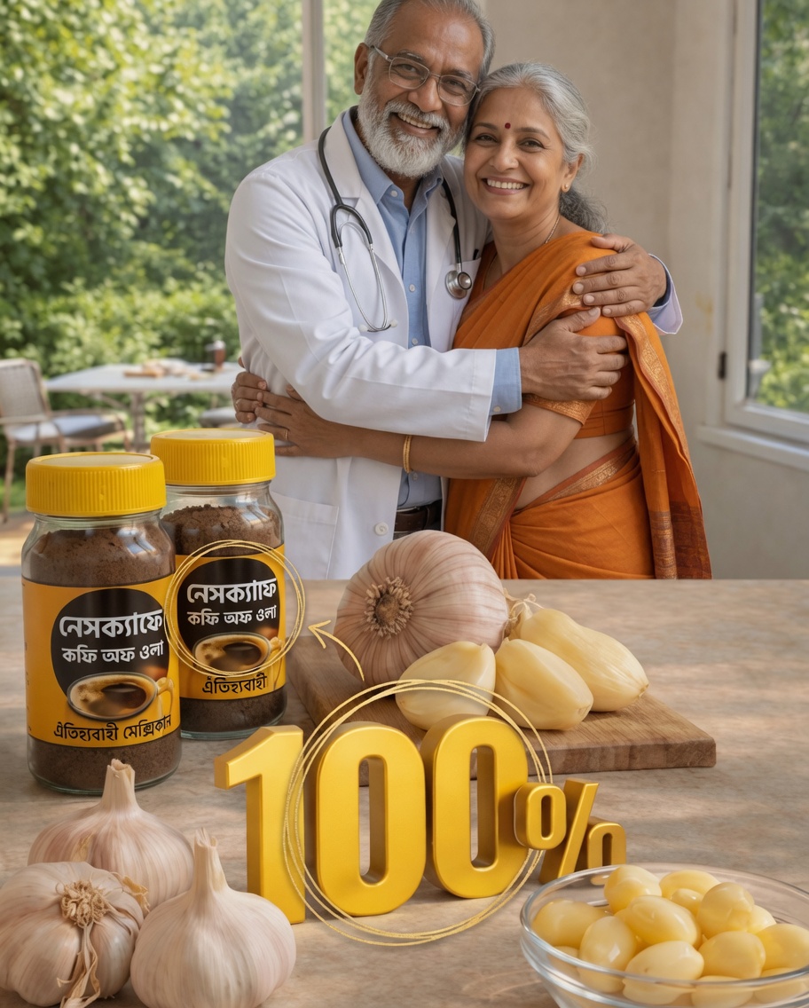 ৭০-এর পরও কীভাবে শক্তি ও প্রাণশক্তি বজায় রাখবেন: কফি ও রসুনের শক্তি