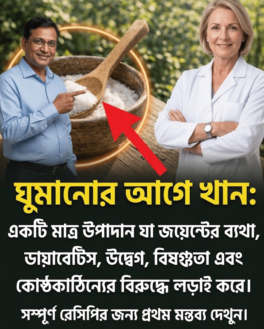 রাতে একটি প্রাকৃতিক উপাদানসহ একটি সহজ অভ্যাস কি জয়েন্ট, রক্তে শর্করা, মেজাজ এবং হজমে সাহায্য করতে পারে?