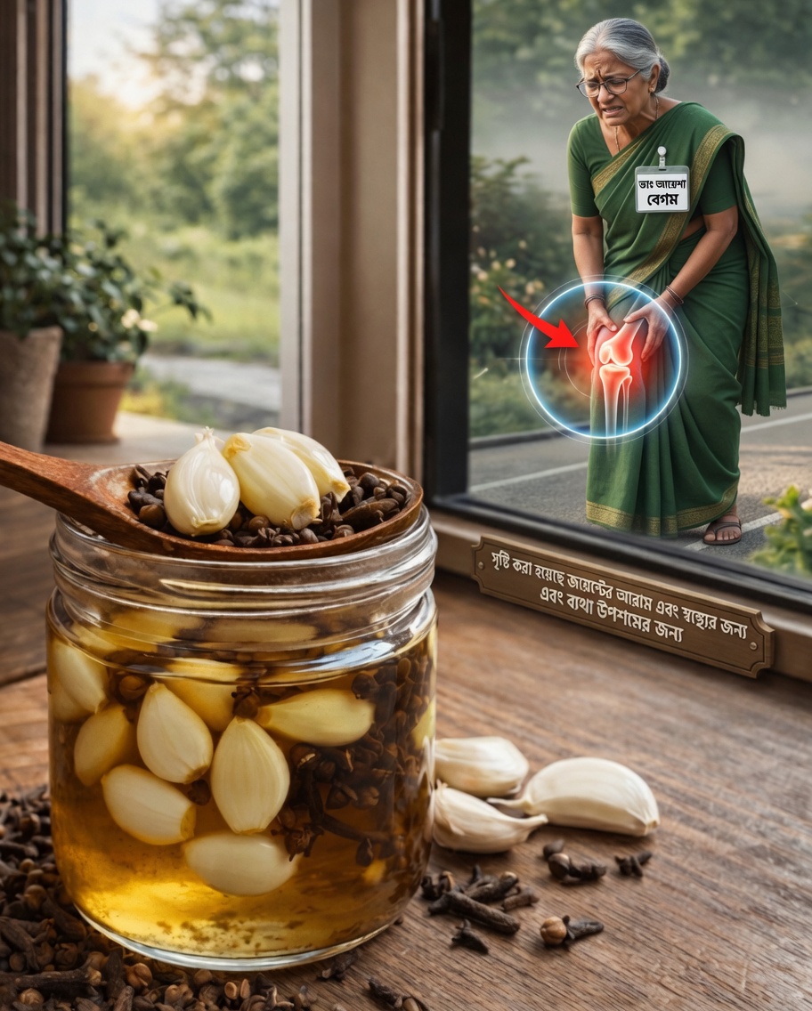 রসুন ও লবঙ্গ দিয়ে তৈরি একটি সহজ ঘরোয়া প্রতিকার কীভাবে ব্যবহার করে জয়েন্টের আরাম ও পায়ের স্বাস্থ্যকে সহায়তা করবেন