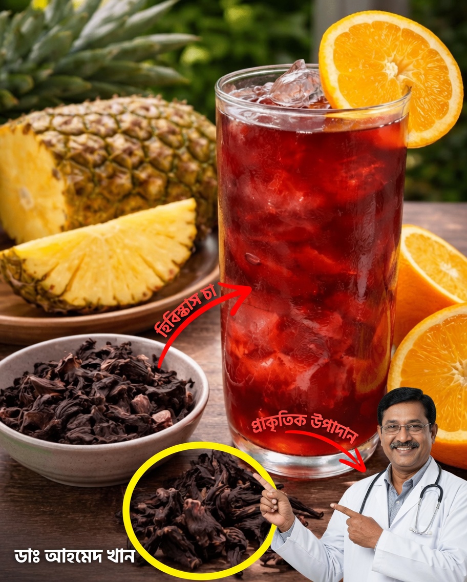আপনার দৈনন্দিন রুটিনে কল্যাণ বাড়াতে হিবিসকাস, আনারস ও কমলার সতেজ ইনফিউশন কীভাবে অন্তর্ভুক্ত করবেন