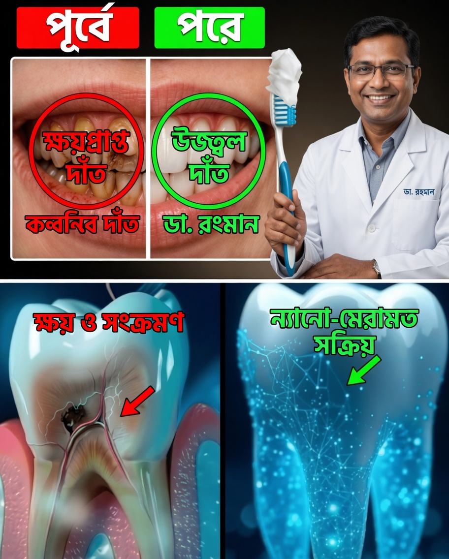 শক্তিশালী দাঁত এবং কম ডেন্টাল ভিজিটের প্রাকৃতিক গোপন রহস্য