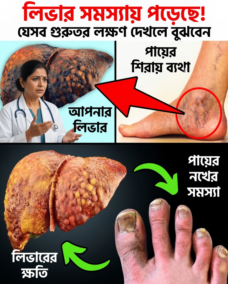 আপনার পা আপনার যকৃত সম্পর্কে কী জানাতে পারে—এই লুকানো লক্ষণগুলো উপেক্ষা করবেন না