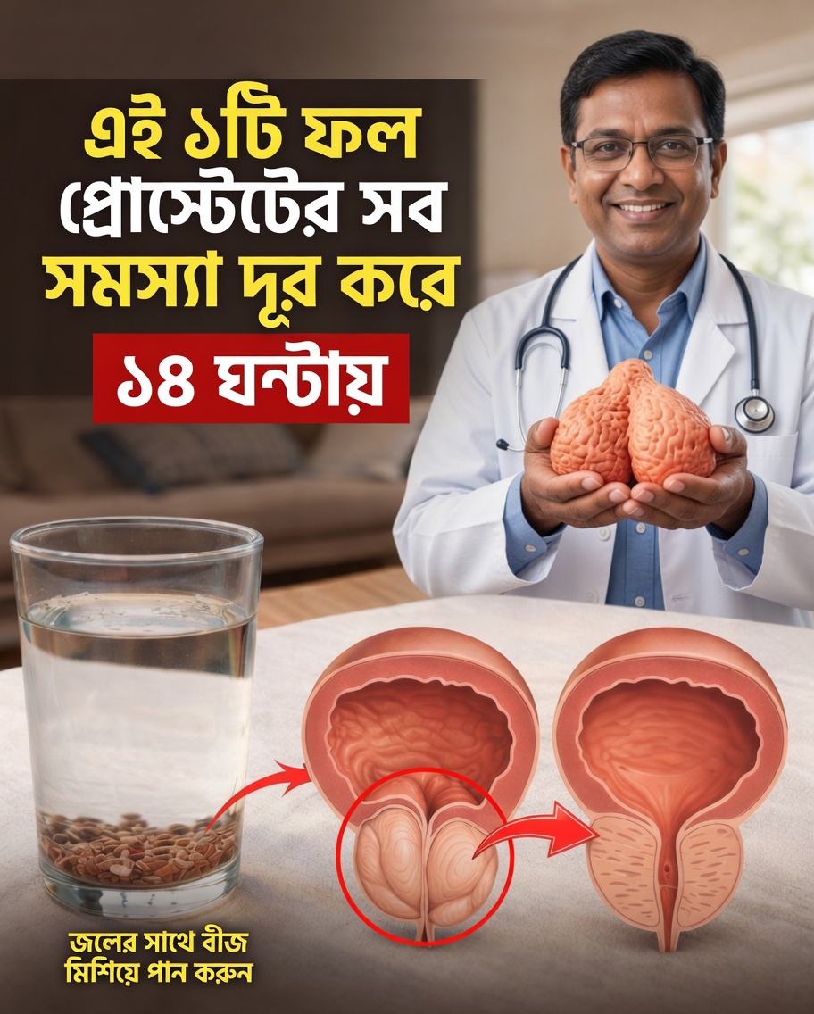 প্রোস্টেটের স্বাস্থ্যকে সহায়তা করতে পারে এমন শক্তিশালী ফল – এমন এক গোপন কথা যা প্রায় কেউই বলে না!