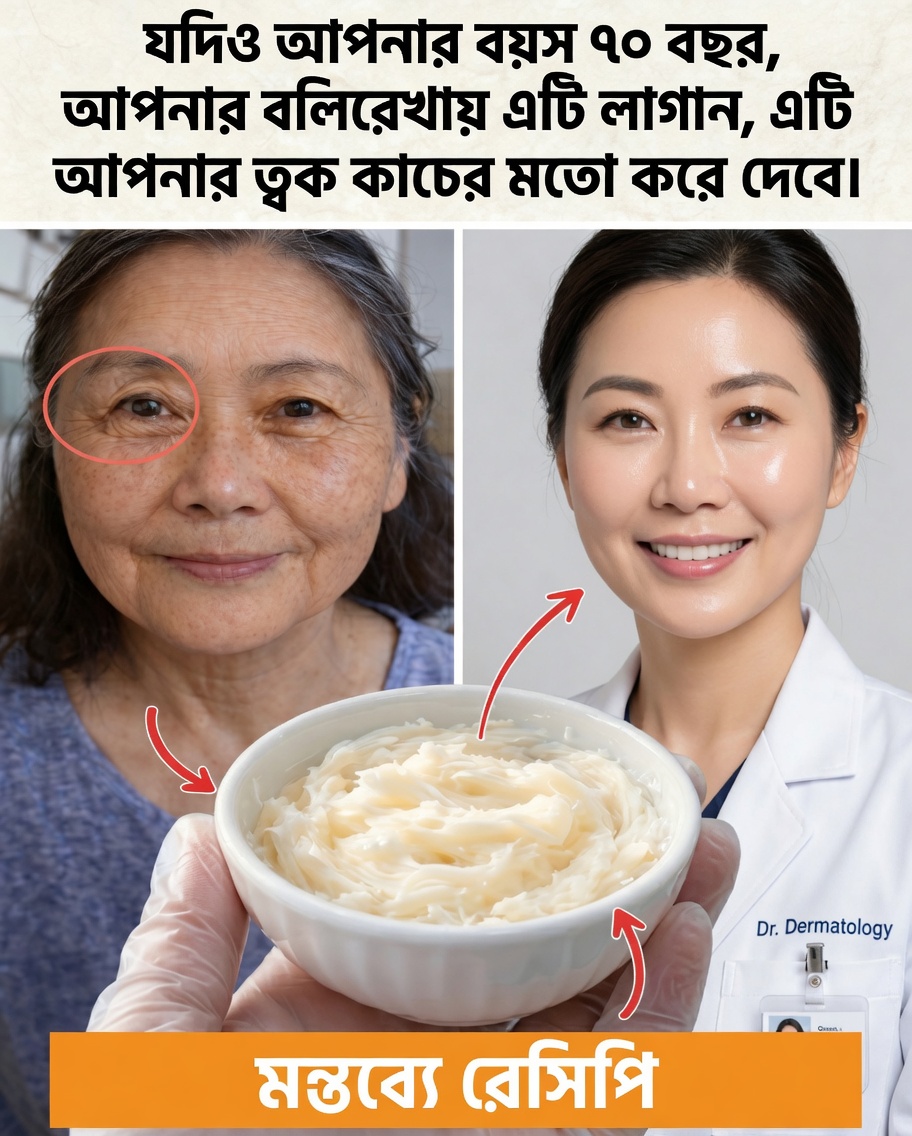 আবিষ্কার করুন কীভাবে বেকিং সোডা মাত্র কয়েক মিনিটেই আপনার ত্বকের চেহারা বদলে দিতে পারে—এমনকি ৭০ পেরোনোর পরেও!