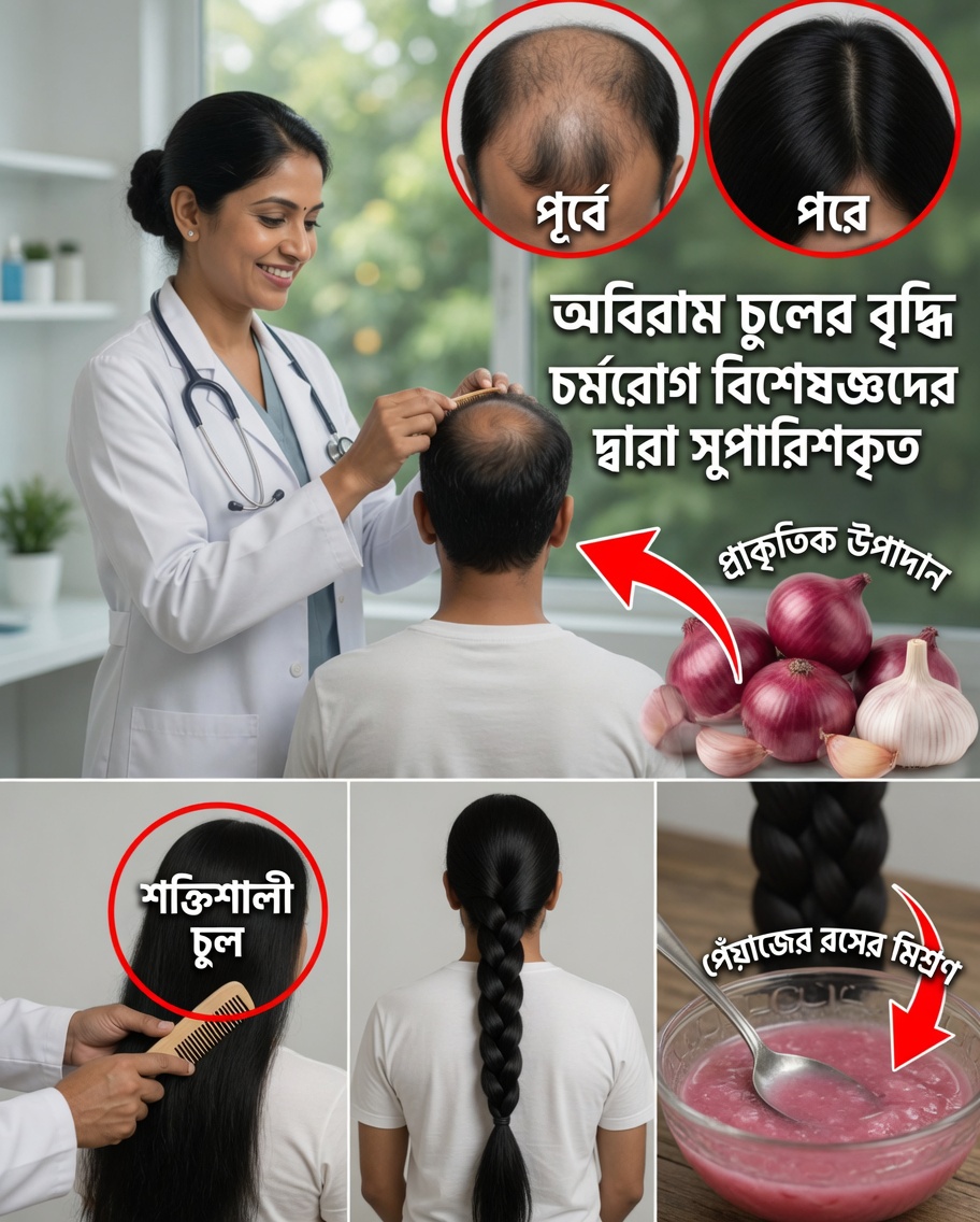 বাড়িতে পেঁয়াজের তেল কীভাবে বানাবেন—আরও মজবুত চুল ও স্বাস্থ্যকর মাথার ত্বকের জন্য