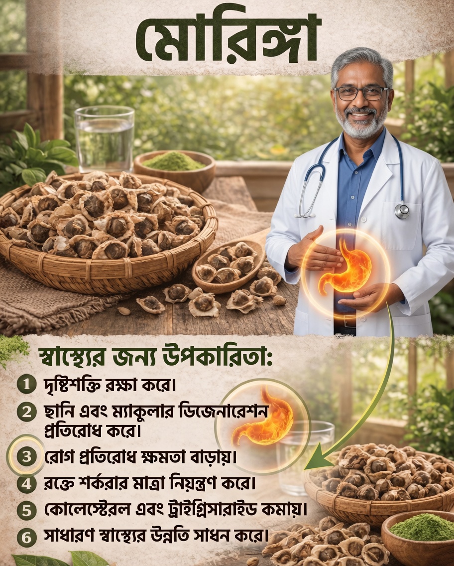 মরিঙ্গার সাহায্যে প্রাকৃতিকভাবে আপনার চোখের স্বাস্থ্যকে কীভাবে সহায়তা করবেন: পুষ্টিগুণে সমৃদ্ধ এই উদ্ভিদটি কাজে লাগানোর জন্য একটি সহজ নির্দেশিকা