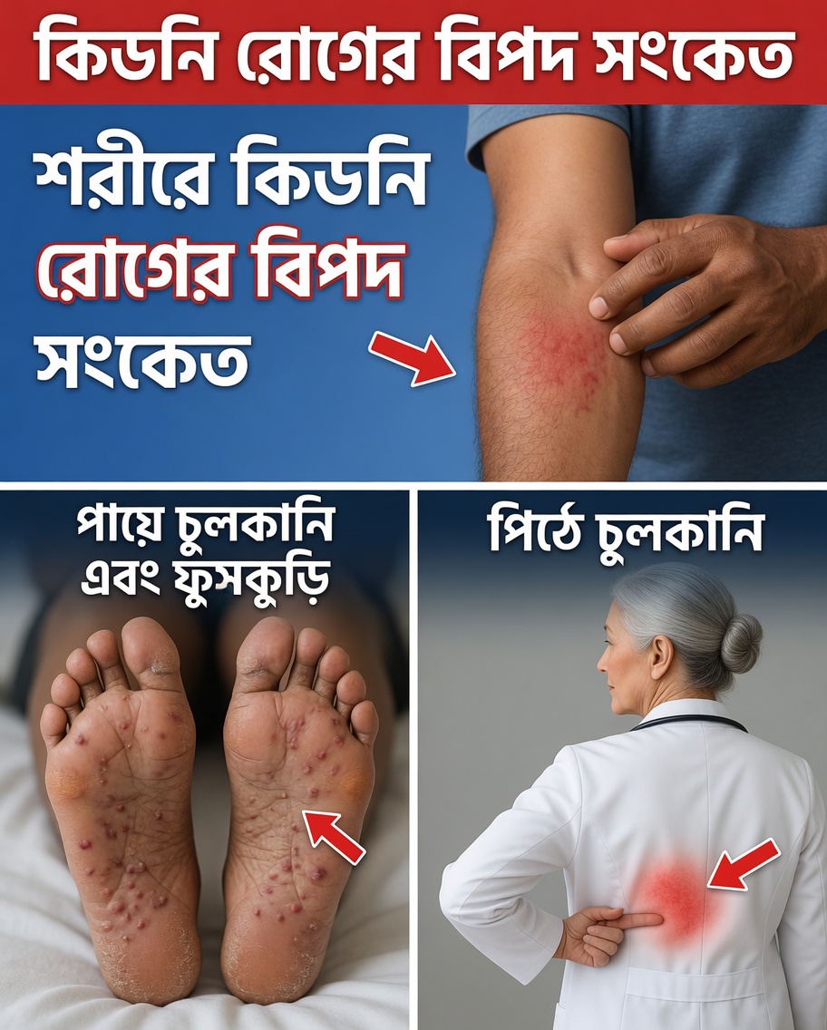 আপনার শরীরে দৃশ্যমান কিডনি রোগের ১৭টি সতর্ক সংকেত – দেরি হওয়ার আগেই শনাক্ত করুন