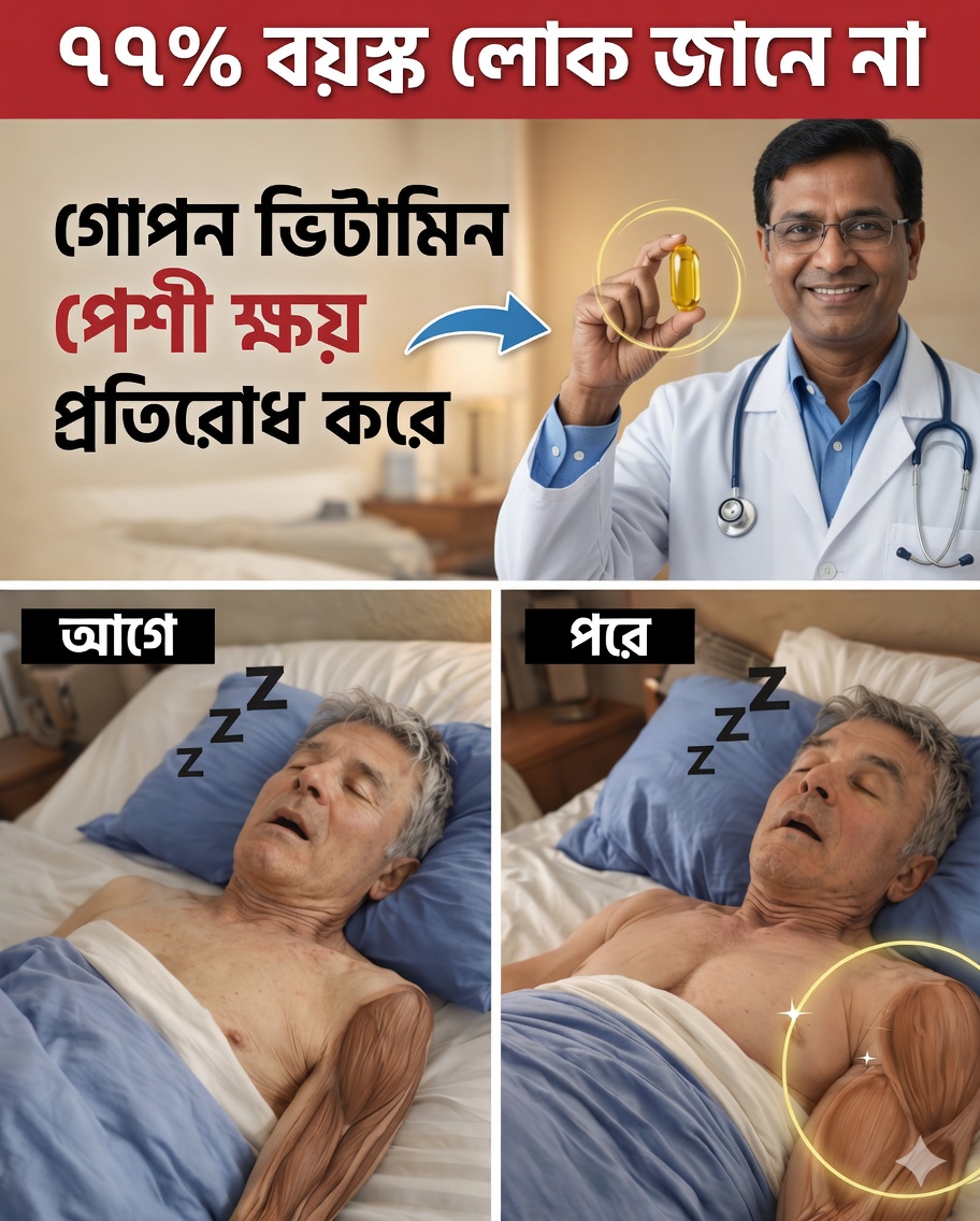 Tome estas 3 vitaminas para ajudar a prevenir a perda muscular após os 60: mantenha-se forte e independente