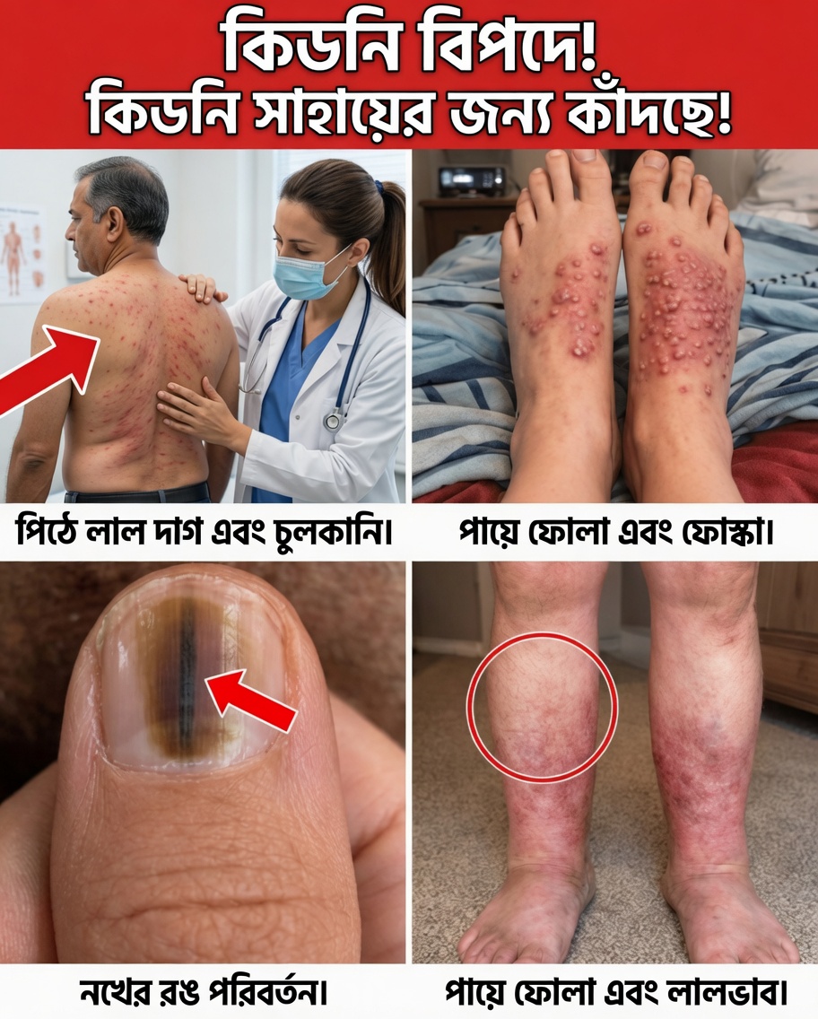 আপনার কিডনি যে সাহায্য চাইছে তার ৮টি অদ্ভুত লক্ষণ – এই নীরব সতর্কবার্তাগুলো উপেক্ষা করবেন না