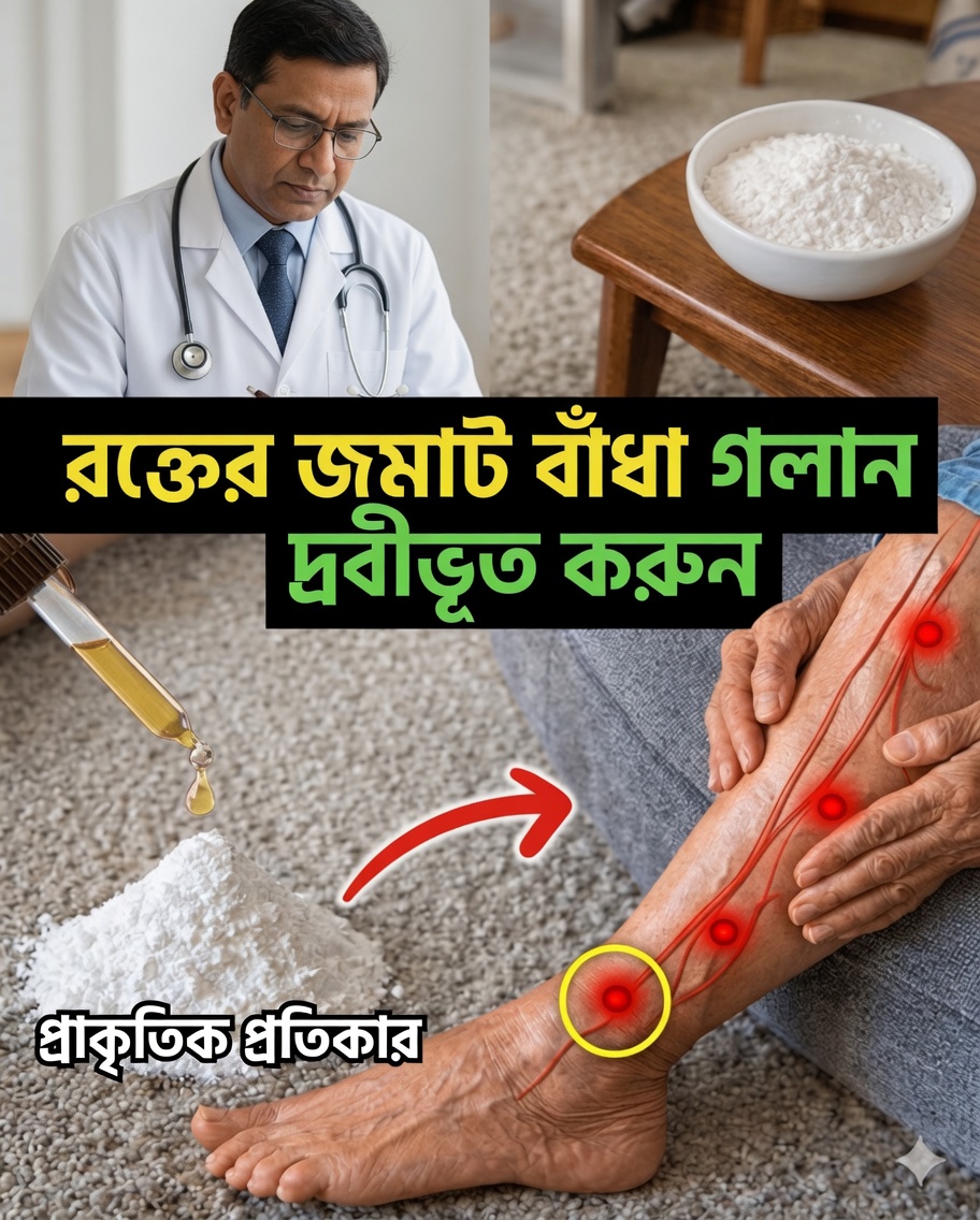 ৪০-এর পর স্বাভাবিকভাবে রক্তসঞ্চালন উন্নত করতে এবং রক্ত জমাট বাঁধার ঝুঁকি কমাতে ৫টি সকালের অভ্যাস