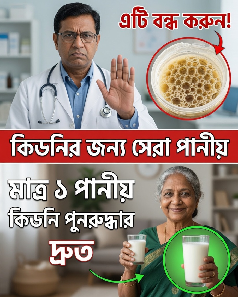 কিডনির স্বাস্থ্যের জন্য সেরা ৫টি পানীয়: ক্রিয়াটিনিন কমাতে এবং প্রোটিনুরিয়া নিয়ন্ত্রণে সহায়ক হতে পারে এমন সহজ অভ্যাস