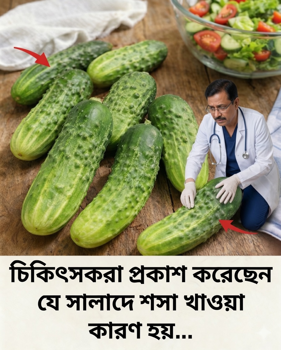 ডাক্তাররা প্রকাশ করেছেন: আপনি প্রতিদিন সালাদে শসা খেলে আসলে কী ঘটে