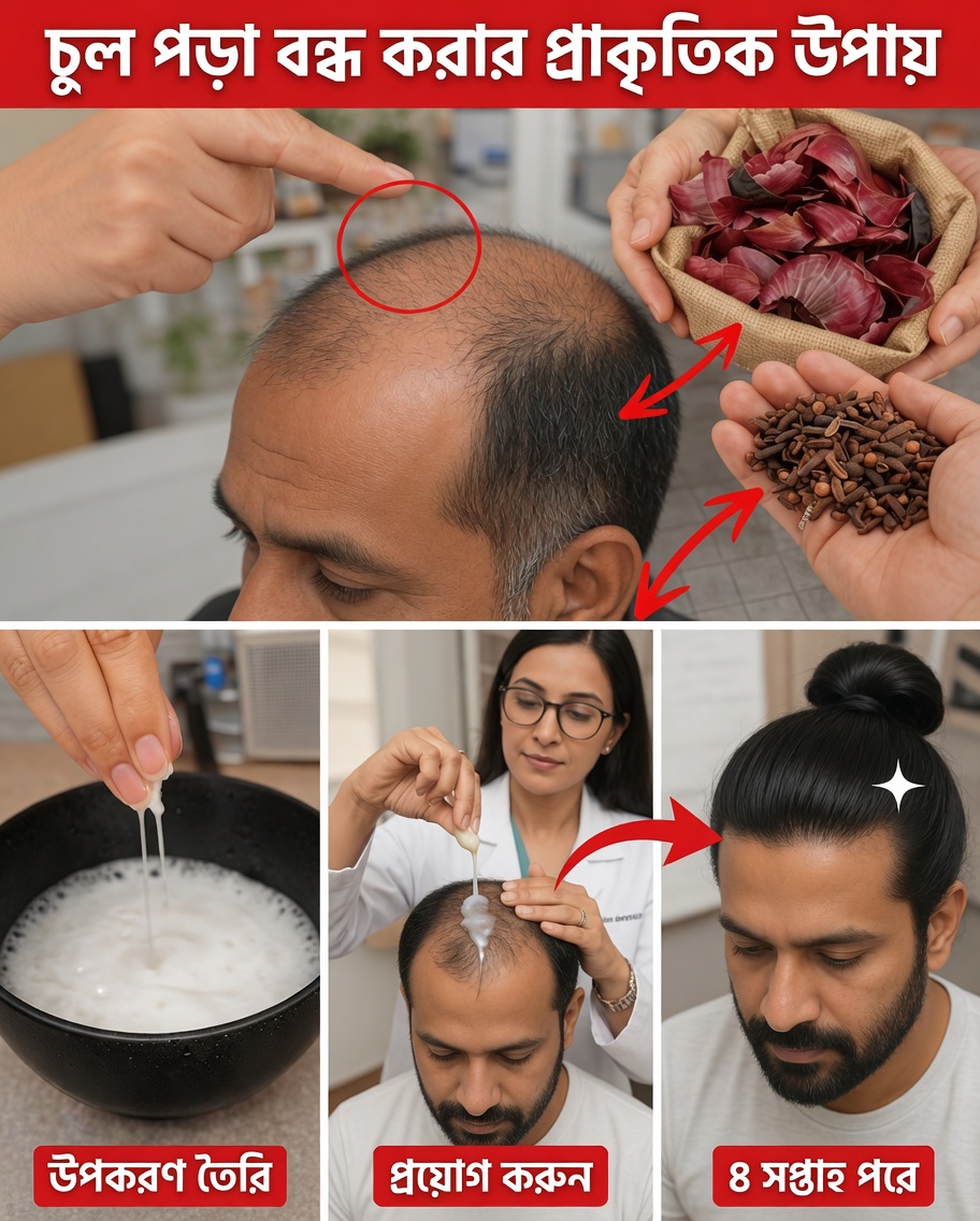 ভারতীয় ঐতিহ্যের আদা ও পেঁয়াজের প্রাকৃতিক চুলের তেল: চুলকে শক্তিশালী ও পুনরুজ্জীবিত করার একটি রেসিপি