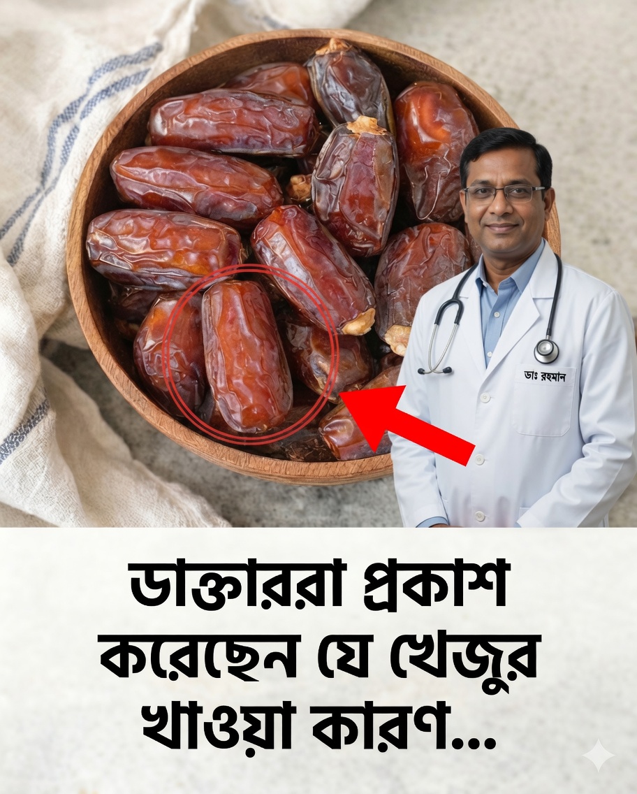 চিকিৎসকেরা প্রকাশ করেছেন: খেজুর খেলে স্বাস্থ্যের জন্য বিস্ময়কর উপকার হতে পারে