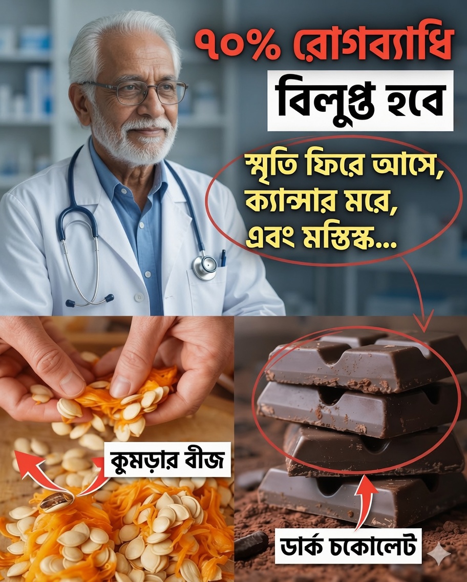 “আমি ২,৫০,০০০টি মস্তিষ্ক বিশ্লেষণ করেছি” – এই ৫টি খাবার মাত্র ২ মাসে আপনার মস্তিষ্ককে আরও তরুণ করে তুলতে পারে