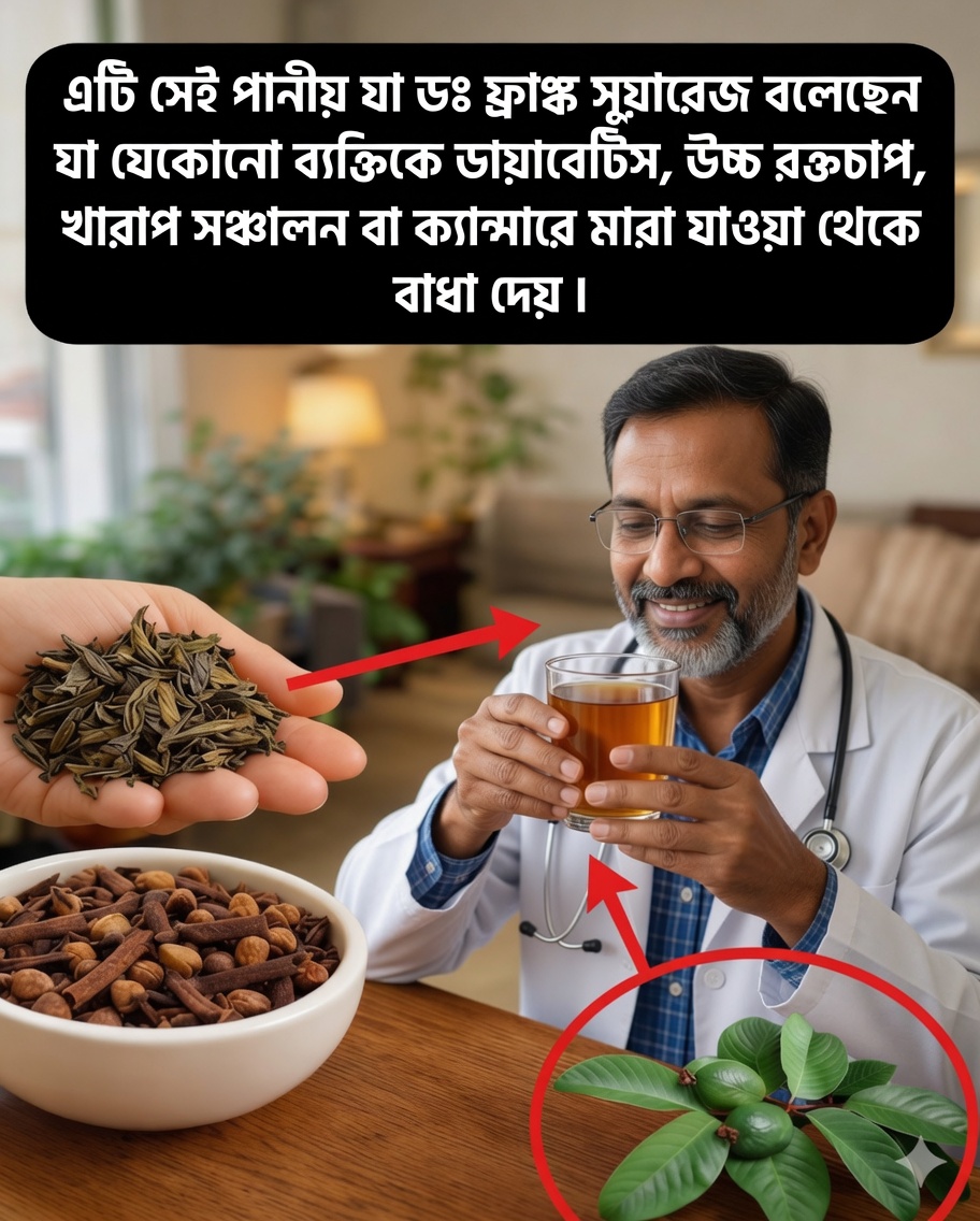 হিবিস্কাস চা, পেয়ারা পাতার চা ও লবঙ্গ: আপনার রক্তচাপ, গ্লুকোজ ও রক্তসঞ্চালন বদলে দিতে পারে এমন প্রাকৃতিক রীতিনীতি