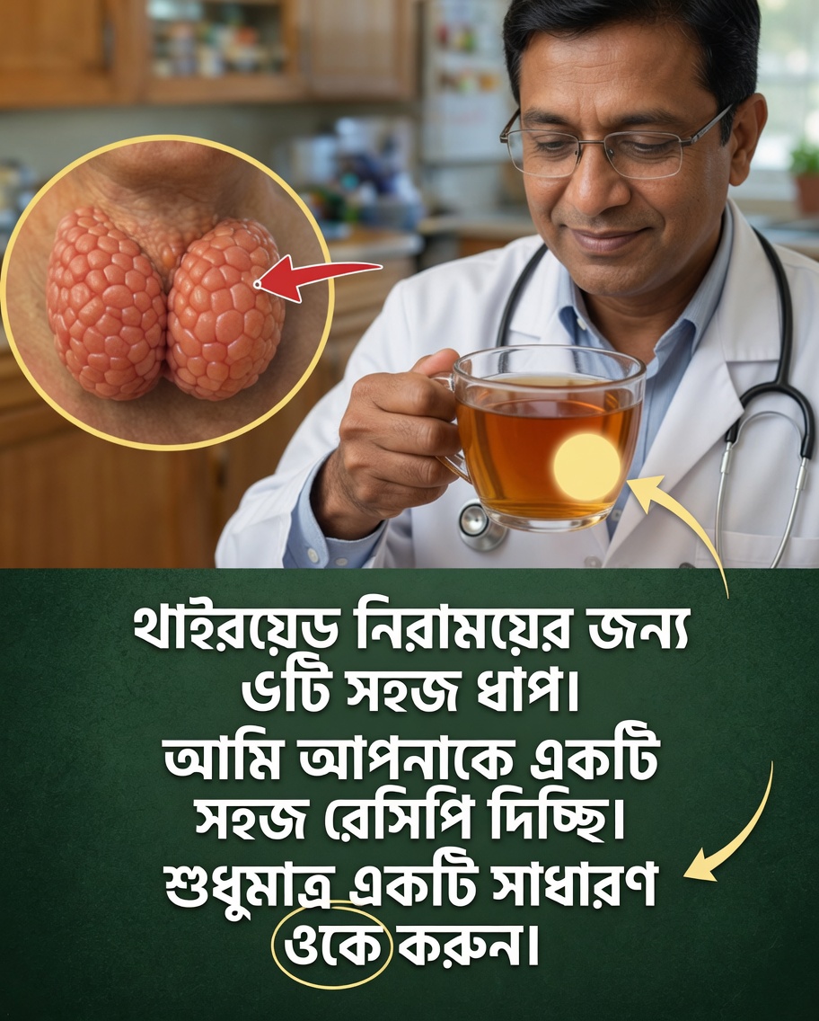 থাইরয়েডের স্বাস্থ্যে স্বাভাবিকভাবে সহায়তা করার জন্য বিজ্ঞানসম্মত ৬টি সহজ ও প্রমাণিত ধাপ (এবং কেন এটি প্রতিদিন আপনি কেমন অনুভব করেন তা বদলে দিতে পারে)