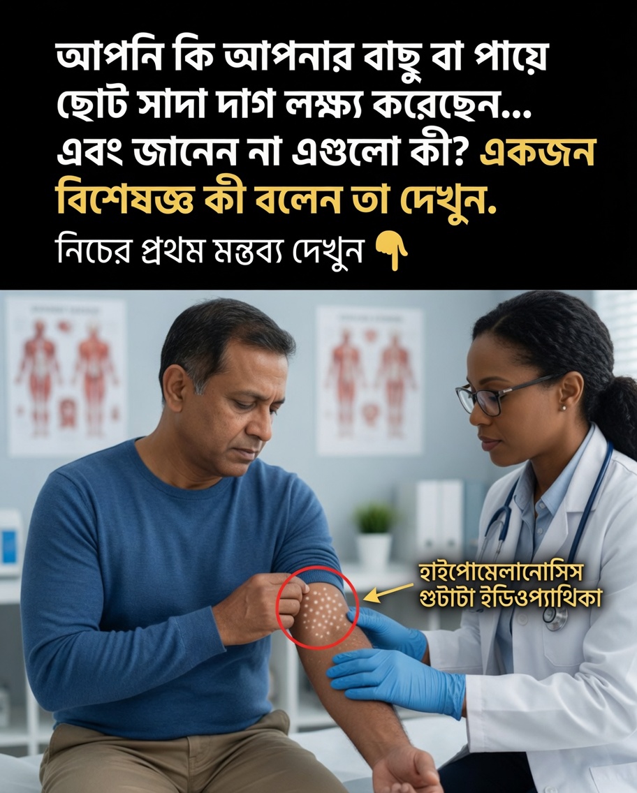 কেন ত্বকে সাদা দাগ দেখা যায়? লুকানো কারণগুলো যা আপনি উপেক্ষা করা উচিত নয়