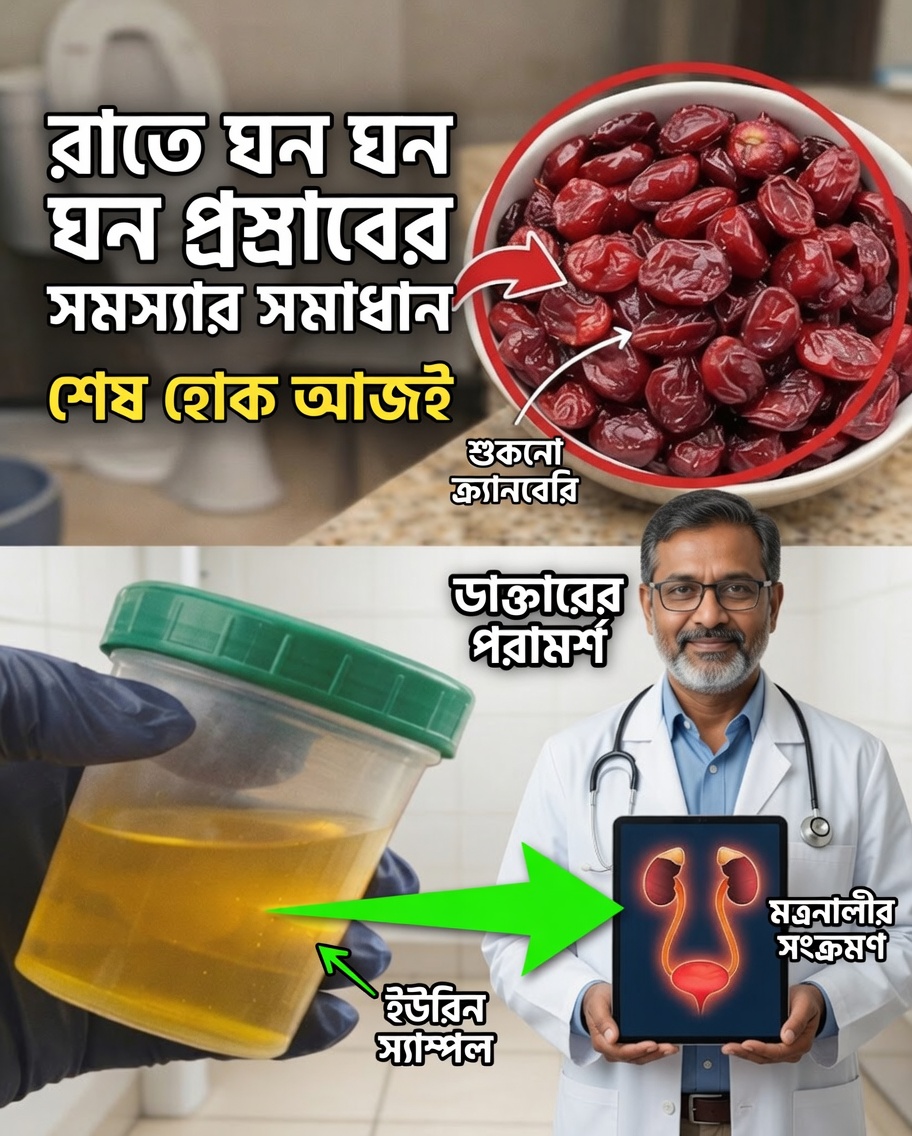 বয়স্করা: রাতে স্বাভাবিকভাবে প্রস্রাবের চাপ কমাতে ঘুমানোর আগে এই ৩টি শুকনো ফল খান