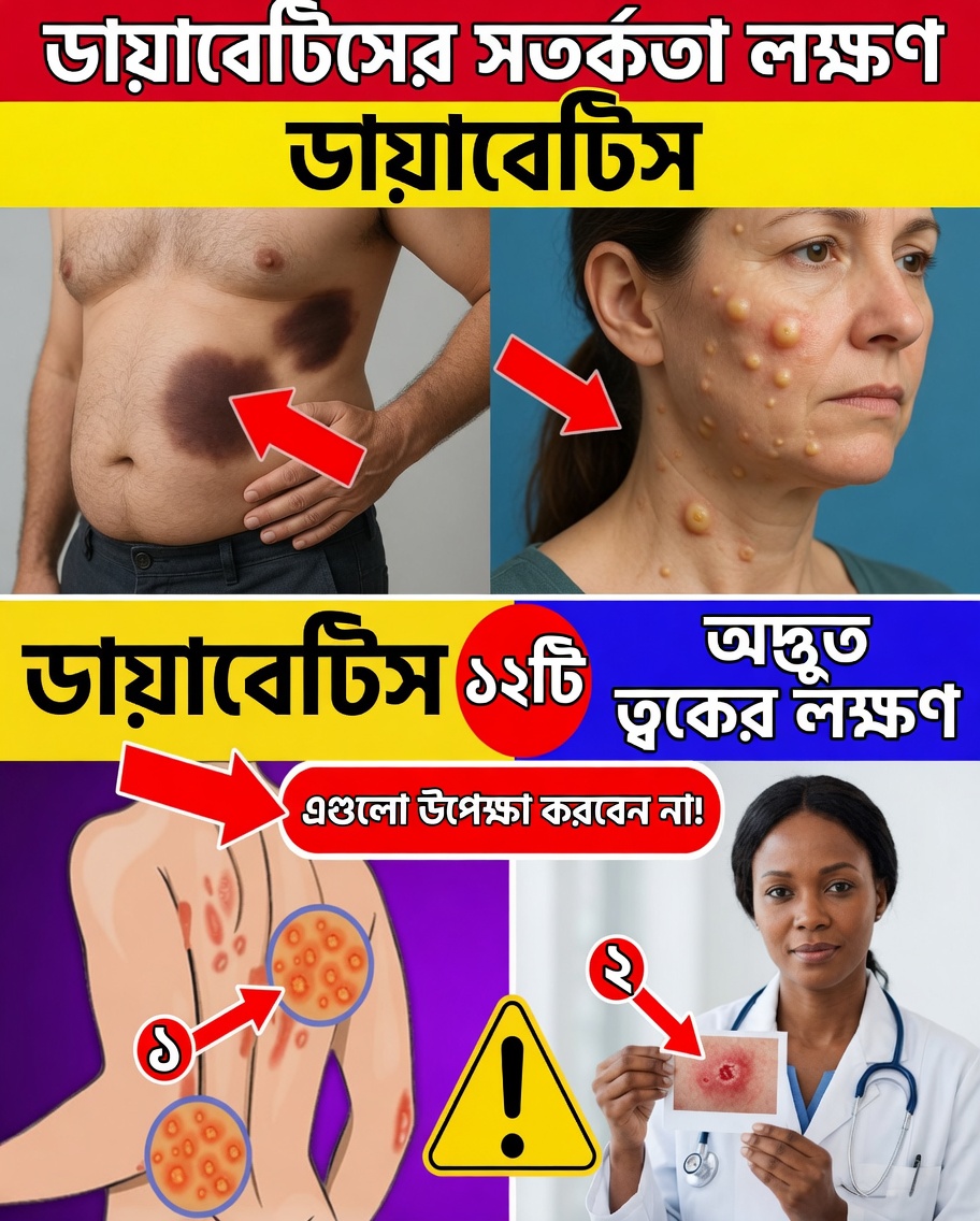 আপনার রক্তে শর্করা খুব বেশি—এমন ১৪টি সতর্ক সংকেত (আপনার স্বাস্থ্যের জন্য একটি কোমল সতর্কবার্তা)