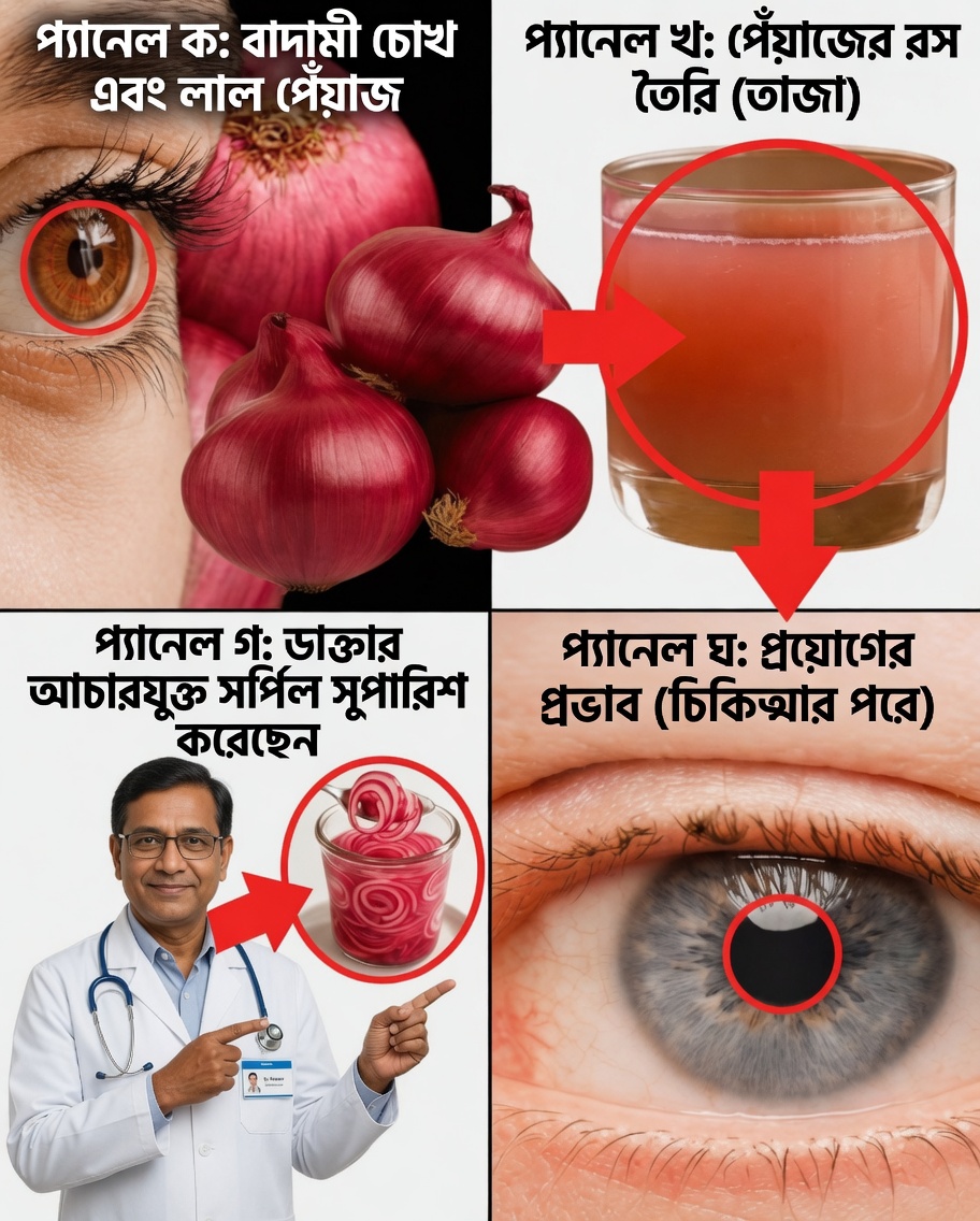পেঁয়াজের রস কি মৃদুভাবে চোখের স্বাস্থ্যকে সহায়তা করতে পারে? আজই চেষ্টা করার মতো একটি প্রাকৃতিক প্রতিকার