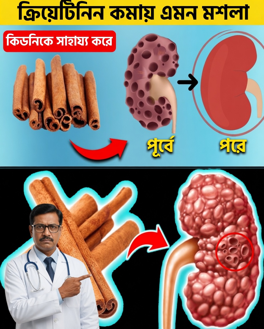 ক্রিয়েটিনিন স্বাভাবিকভাবে কমাতে সাহায্য করতে পারে এমন ৫টি শক্তিশালী মশলা