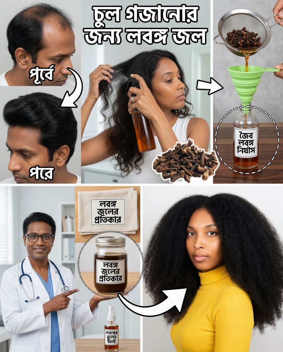 রোজমেরি ও লবঙ্গ: আরও শক্তিশালী, আরও ঘন চুলের জন্য ২ সপ্তাহের প্রাকৃতিক গোপন রহস্য