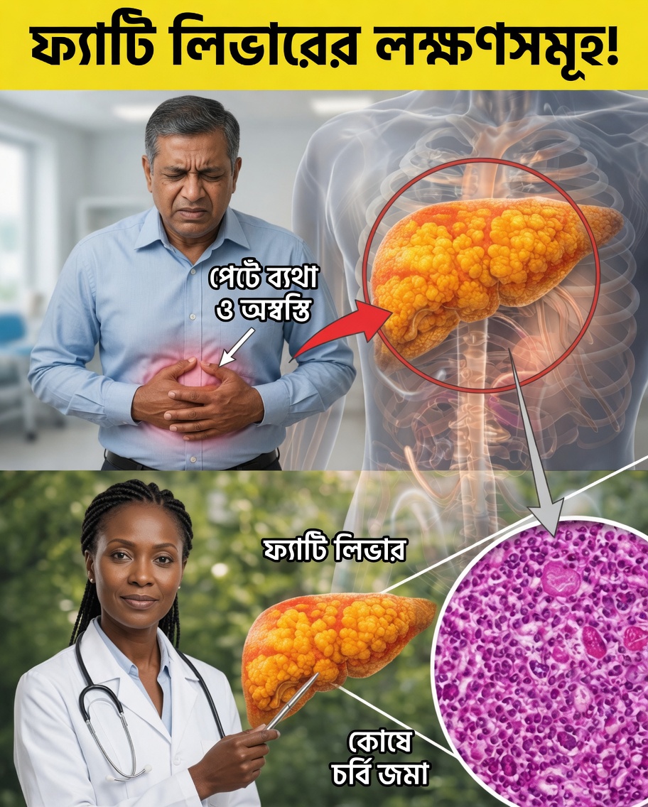 আপনার লিভার কি নীরব সংকেত পাঠাচ্ছে? ফ্যাটি লিভারের ১৭টি গুরুত্বপূর্ণ লক্ষণ, যা আপনাকে প্রাথমিকভাবে চিনে নেওয়া দরকার