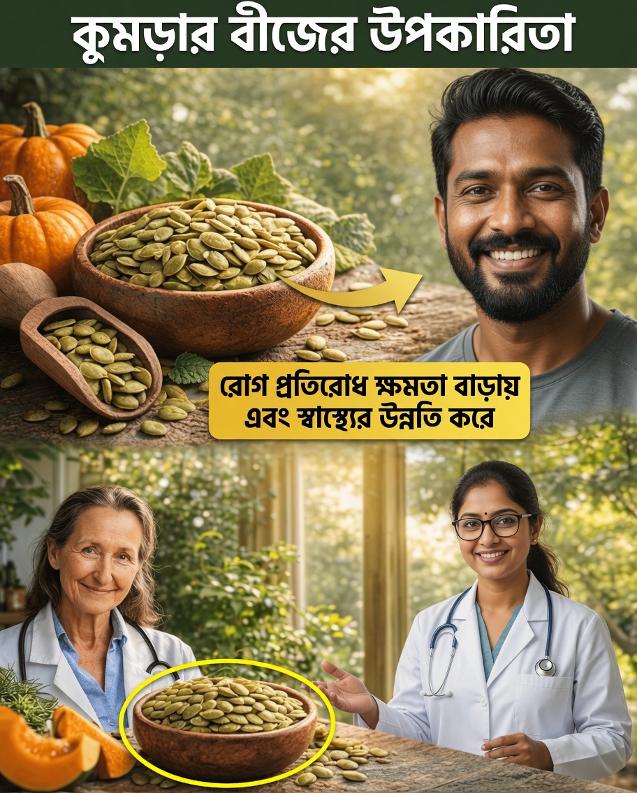 আবিষ্কার করুন কীভাবে কুমড়োর বীজের একটি সহজ অভ্যাস মূত্র আরাম ও প্রোস্টেটের স্বাস্থ্যে সহায়তা করতে পারে