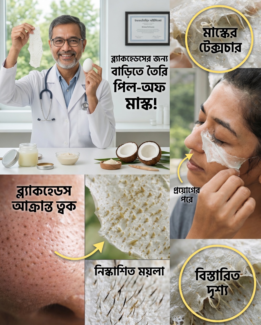 Clara de Ovo দিয়ে প্রাকৃতিকভাবে ব্ল্যাকহেড নিয়ন্ত্রণে সাহায্য করার একটি সহজ ঘরোয়া কৌশল আবিষ্কার করুন