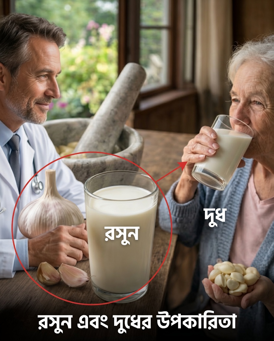 কেন রসুনের সঙ্গে দুধ মেশানো আপনার নতুন প্রাকৃতিক সুস্থতা অভ্যাসে পরিণত হতে পারে