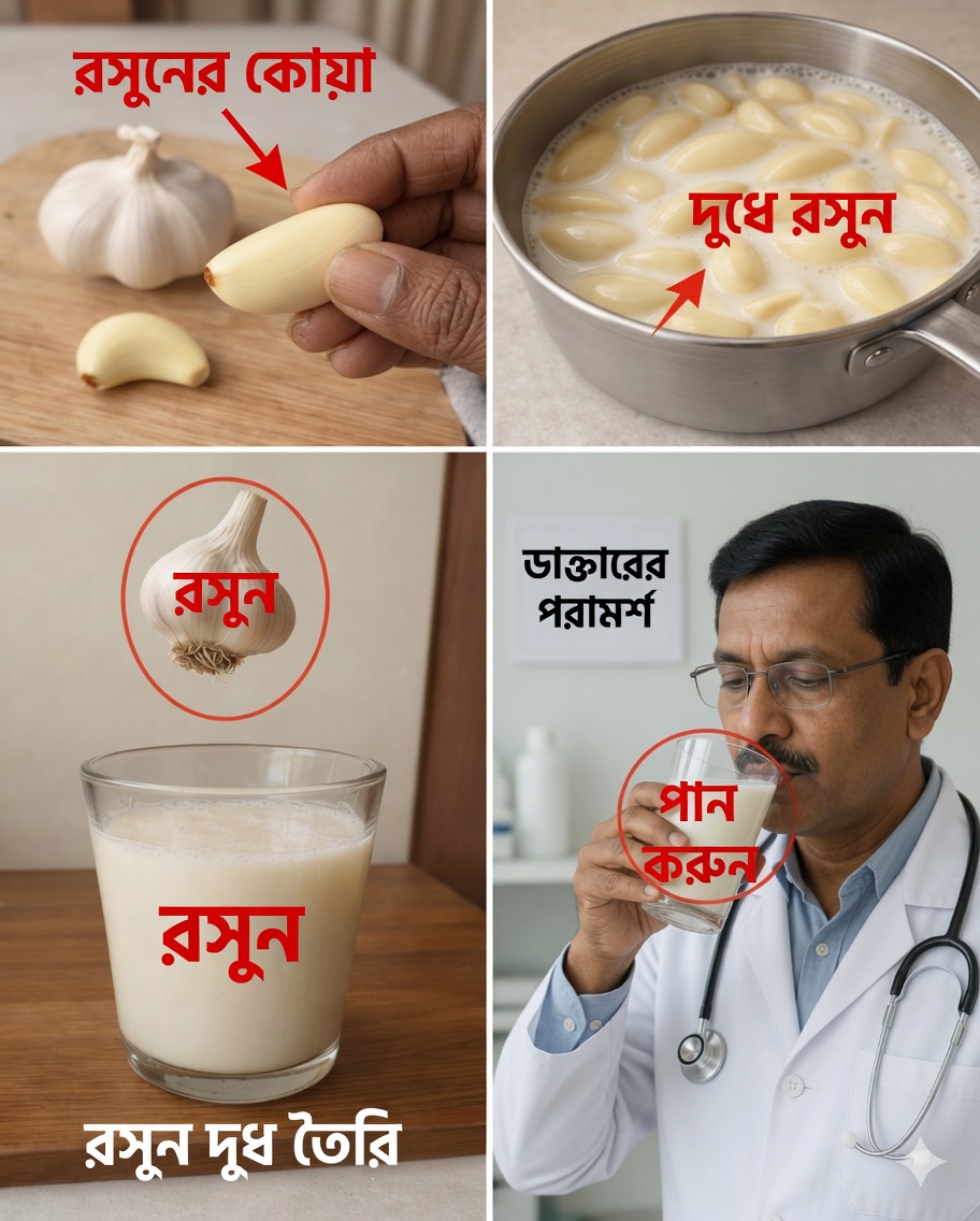 দুধে রসুন সেদ্ধ করুন এবং একবার পান করুন: কেন আপনাকে আজই শুরু করা উচিত