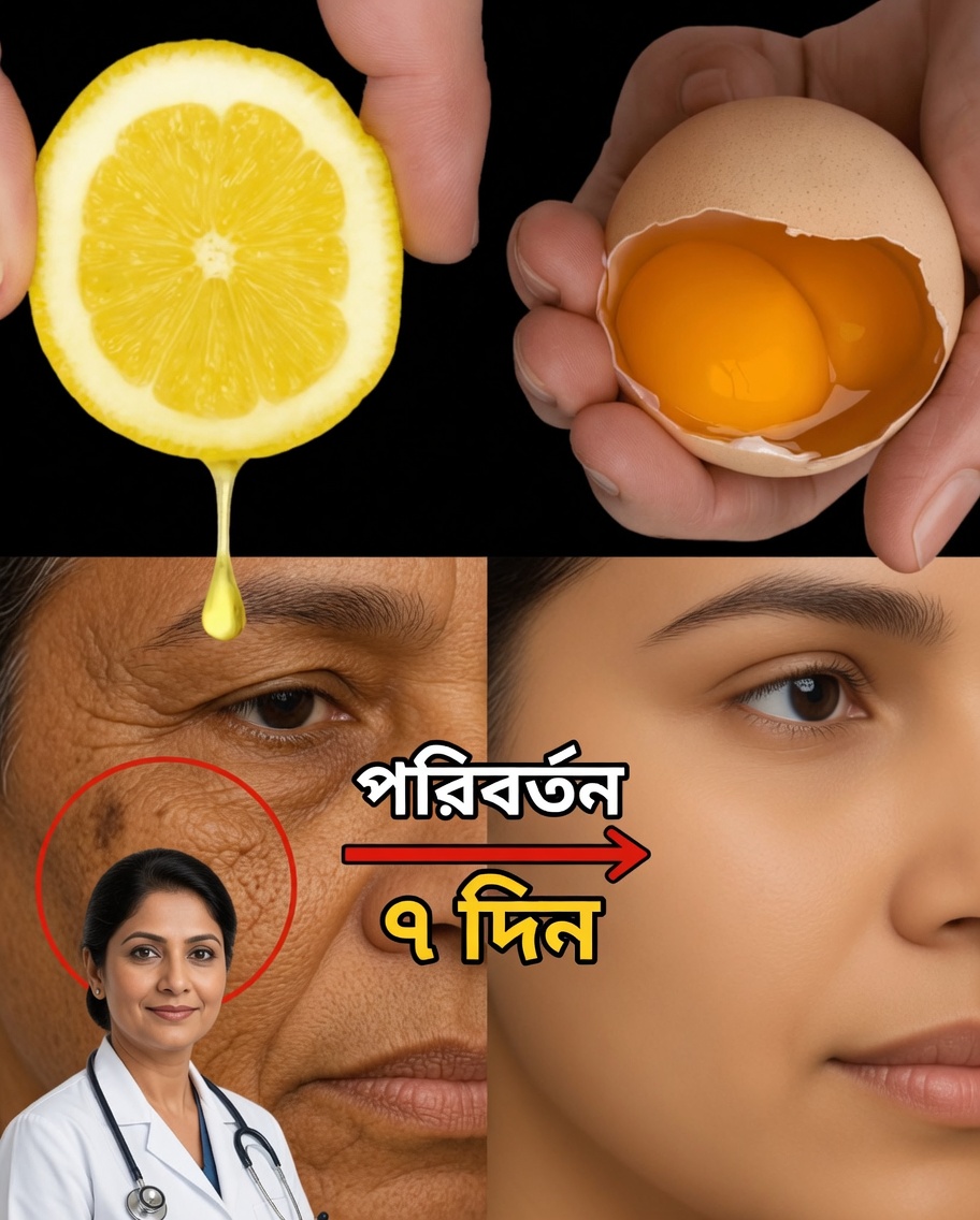 লেবু ও ডিমের মিশ্রণ প্রাকৃতিকভাবে তারুণ্যময় ত্বকের জন্য