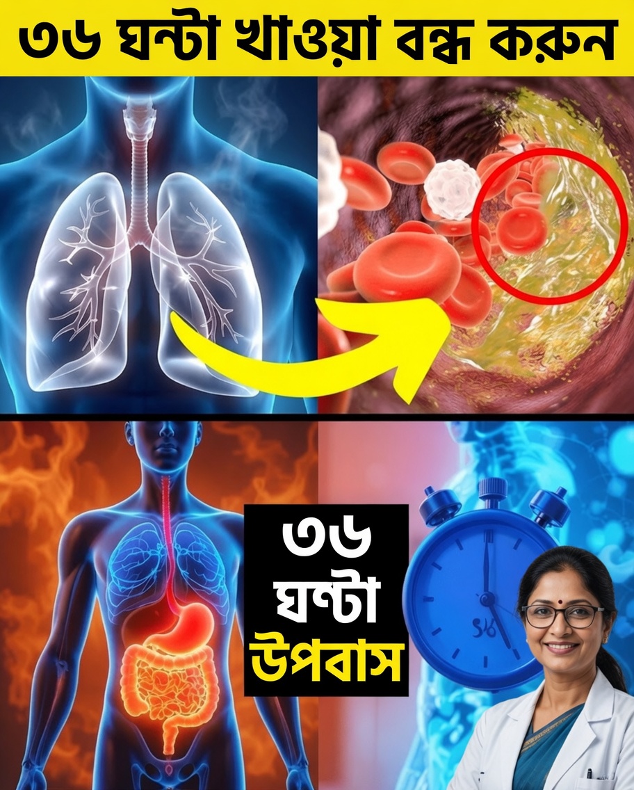 ডাক্তাররা সবকিছু বলেন না! আপনি ৩৬ ঘণ্টা না খেলে কী হয়