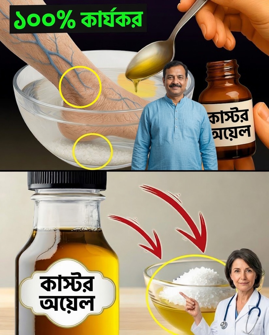 ৬৫ বছরের বেশি বয়সী নারীদের জন্য: ১০ দিনের ক্যাস্টর অয়েল ও এপসম সল্ট ফুট সোক, যা আপনার অনুভূতি বদলে দিতে পারে