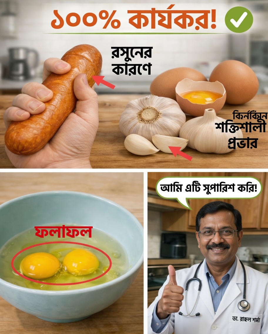 Sua রান্নাঘরেই প্রাকৃতিক সুস্থতার এক শক্তিশালী বুস্ট আনলক করুন: রসুন, মধু ও ডিম