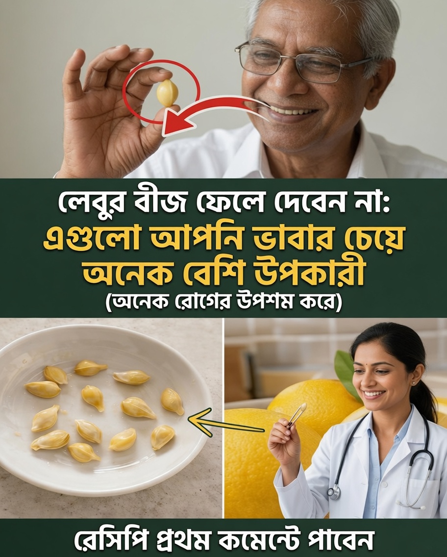 লেবুর বীজের লুকানো শক্তি: যে পুষ্টিগুণের ভাণ্ডার আপনি ফেলে দিচ্ছেন