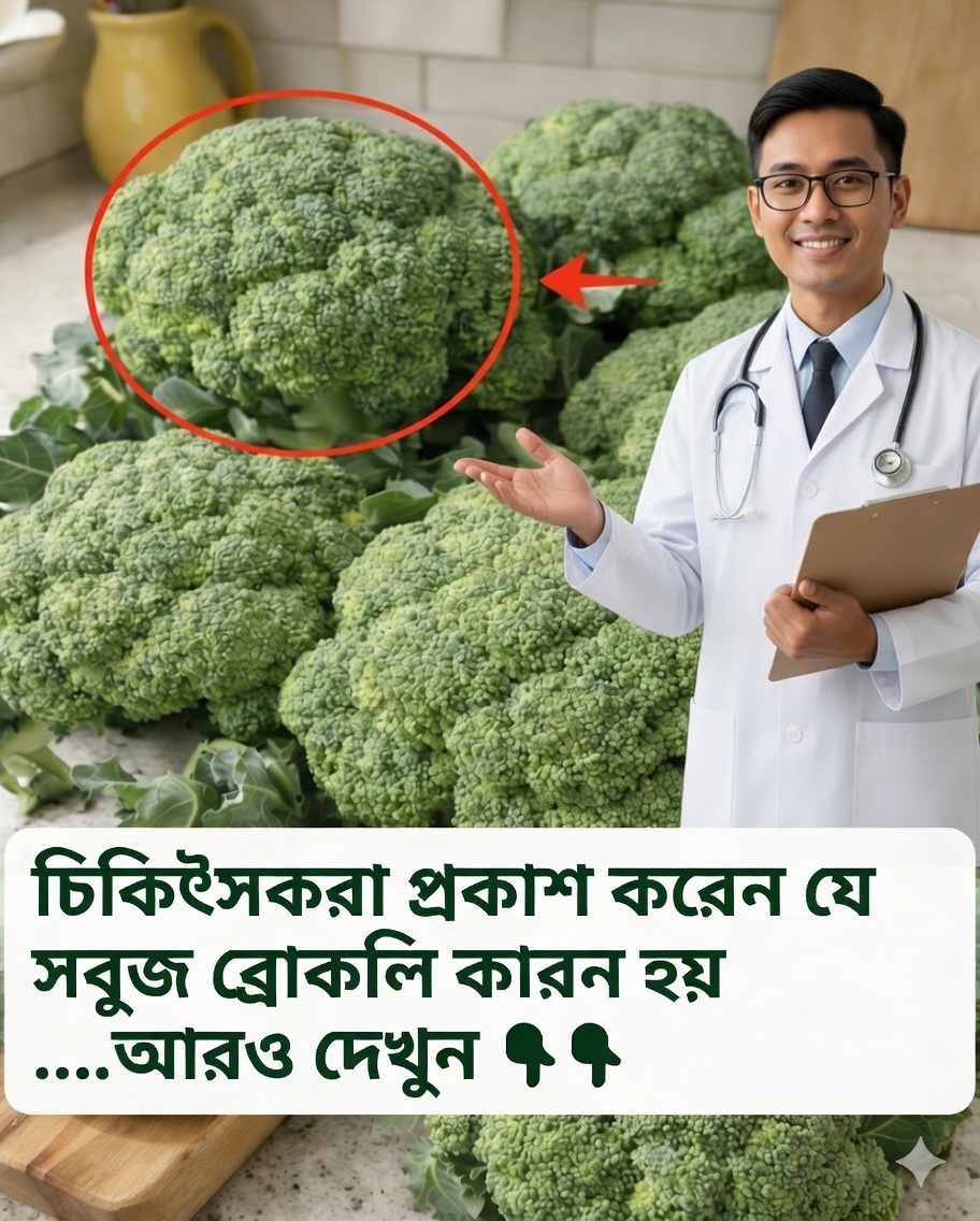 চিকিৎসকেরা প্রকাশ করেছেন যে সবুজ ব্রকলি সৃষ্টি করে… ভাইরাল দাবির পেছনের সত্য