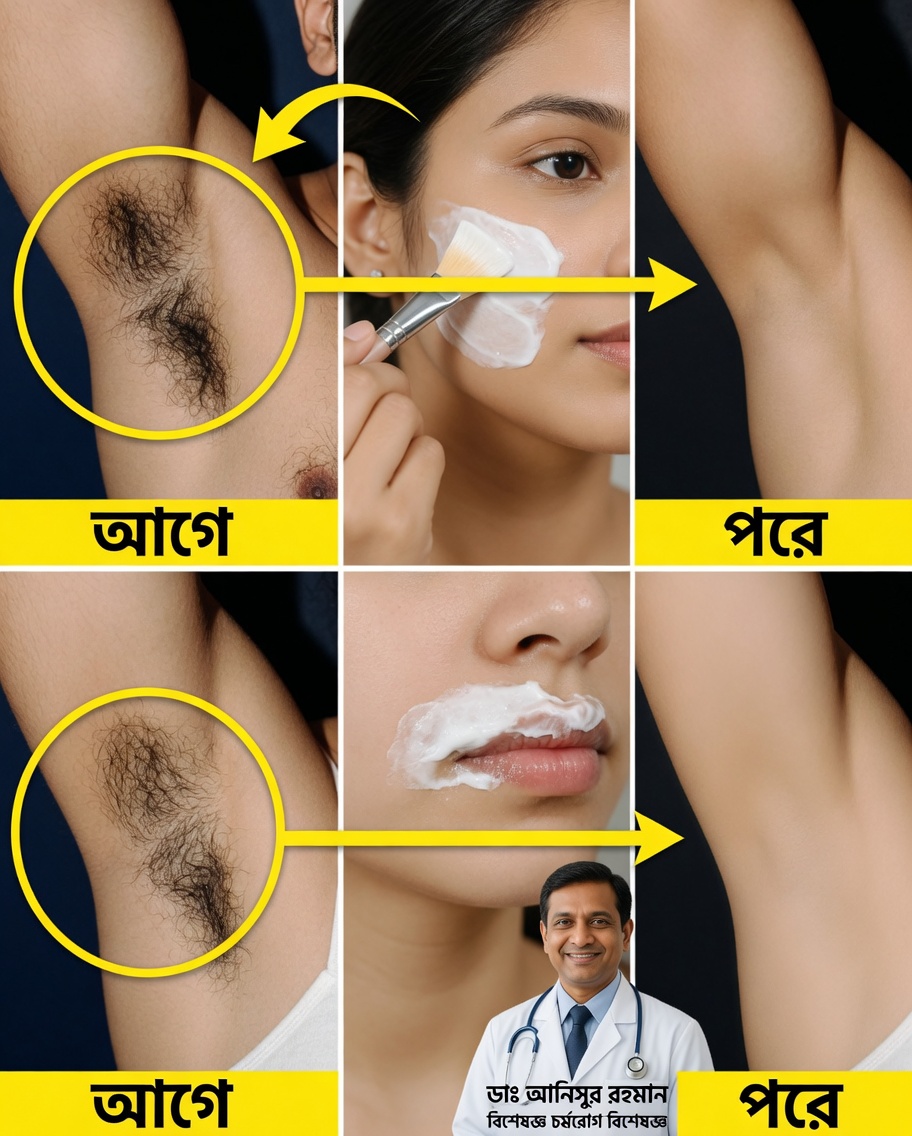 প্রাকৃতিক সতেজ সংশোধন: লেবু ও টুথপেস্ট দিয়ে অবাঞ্ছিত লোম দূর করুন