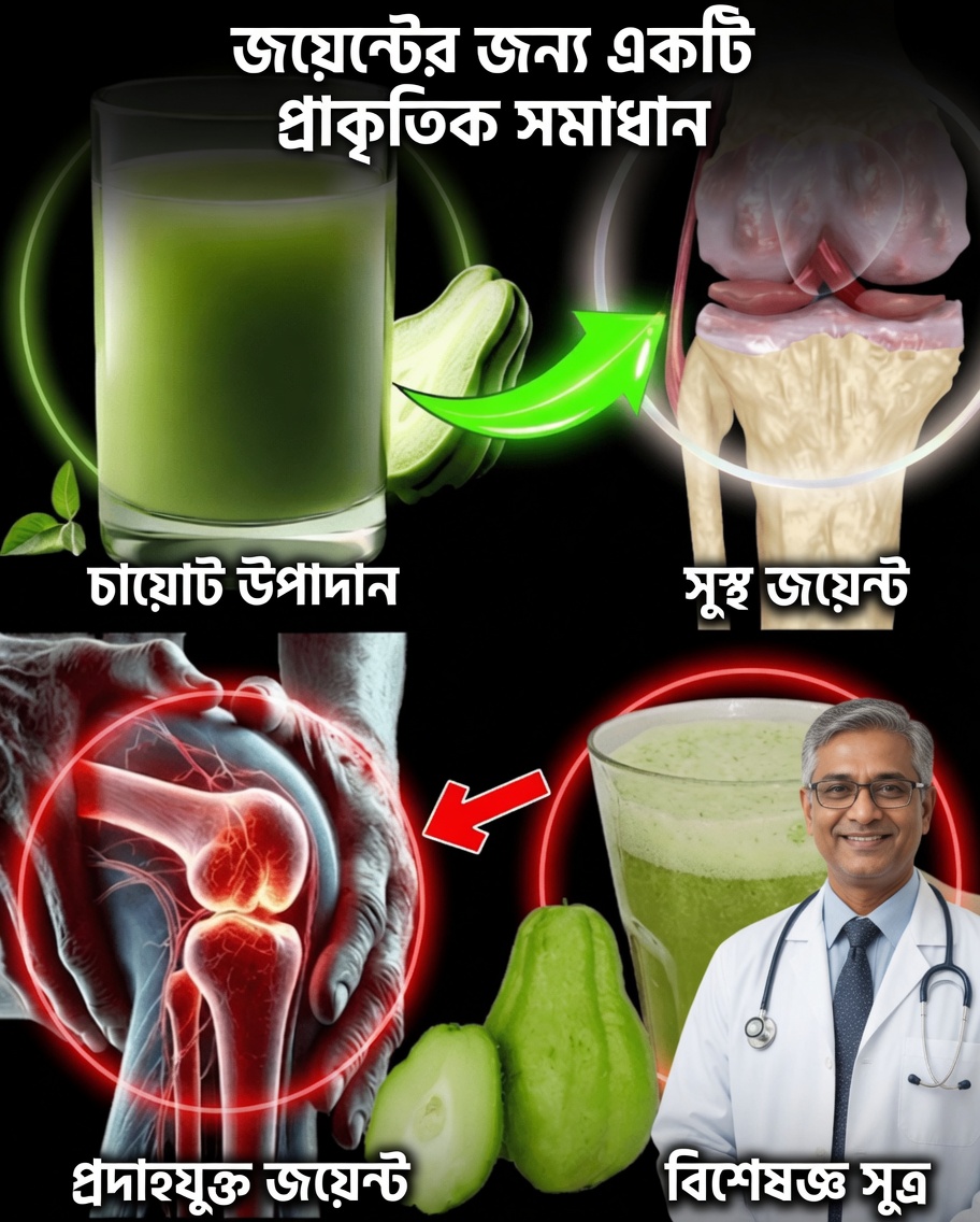 হাঁটুর কার্টিলেজ পুনর্গঠনে সহায়তা করতে এবং জয়েন্টের আরাম ফিরিয়ে আনতে প্রতিদিন এটি পান