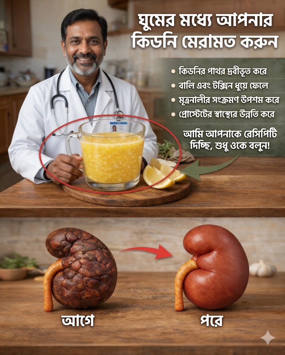 কিডনি, মূত্রনালী ও প্রোস্টেটকে সহায়তা করার জন্য প্রাকৃতিক পানীয় (রেসিপি + উপকারিতা)
