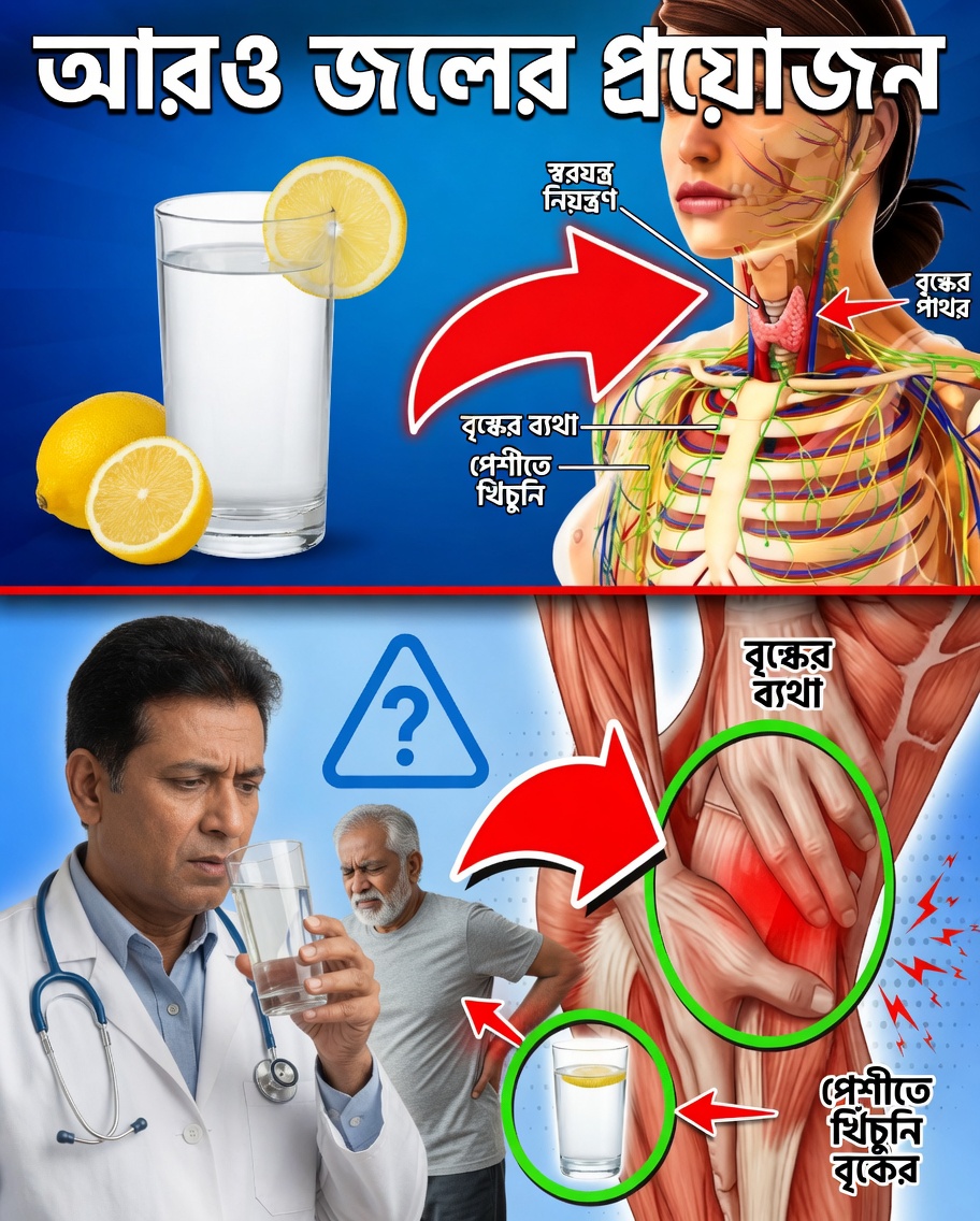 ৮টি লক্ষণ যে আপনার শরীর আরও বেশি পানির জন্য আকুল হয়ে উঠেছে